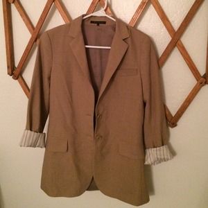 Tan theory blazer