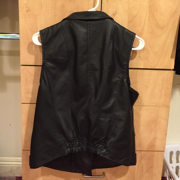 Faux Leather Vest - Picture 3 of 3