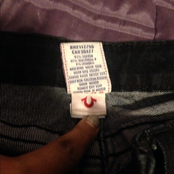 AUTHENTIC TRUE RELIGION BRAND JEANS - Picture 4 of 4