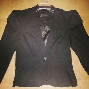 Kardashian Kollection Peak Shoulder Blazer