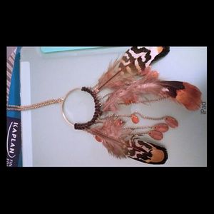 Dream catcher necklace