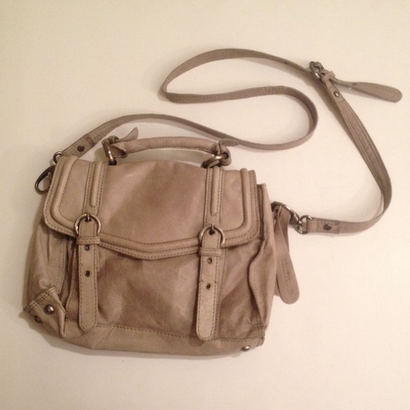 Topshop leather mini satchel handbag.