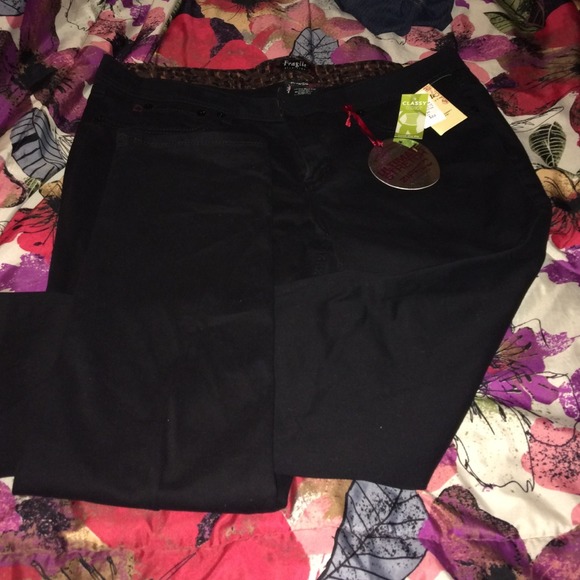 Black, ultimate stretch jeans, skinny plus size