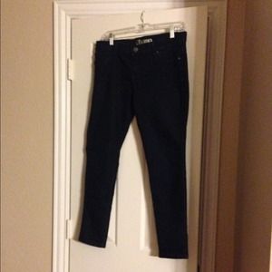 Dark blue skinny jeans