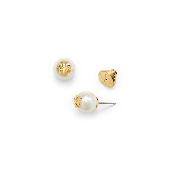 Tory Burch pearl earrings
