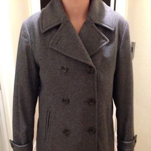 Grey Pea Coat