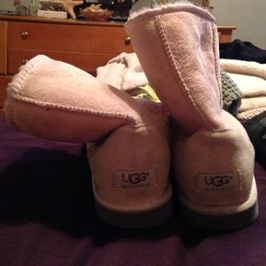Authentic Pink UGG boots.