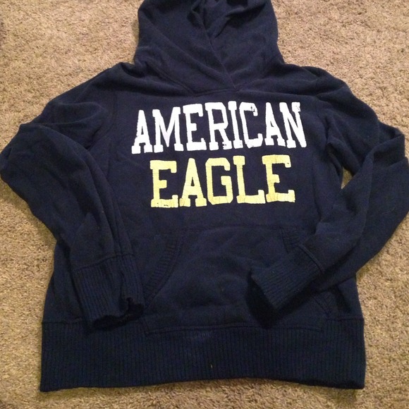 AEO navy hoodie