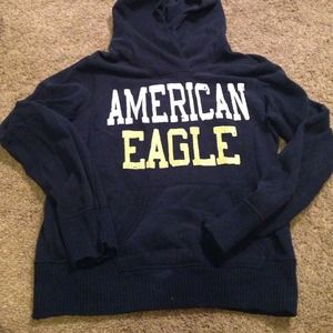AEO navy hoodie