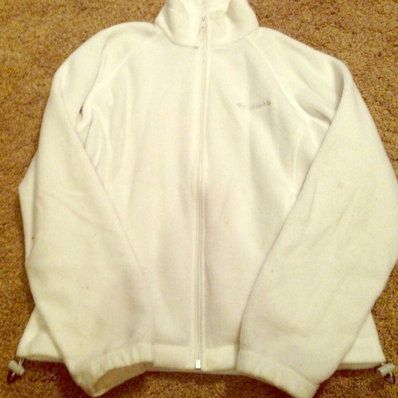 White Columbia Fleece Jacket