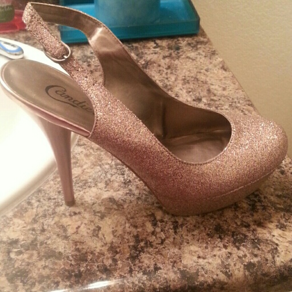 Glitter  heels
