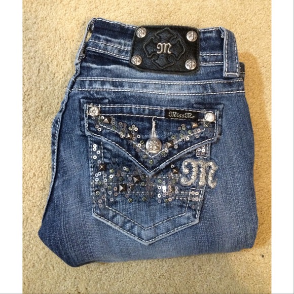 🚫SOLD🚫Nearly New Size 26 Bootcut Miss Me Jeans