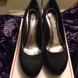 Black heels