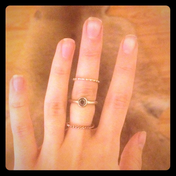 Set of 3 stackable rings