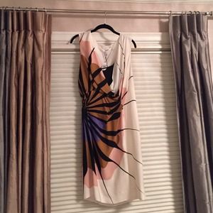 Diane von Furstenburg Paper Sun dress size 10