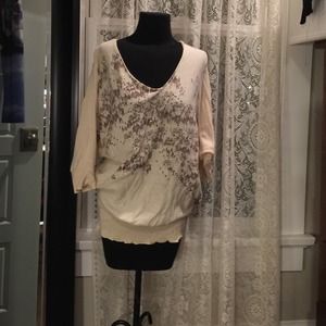 Loose fitting top with some extra sparkles