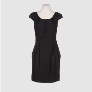 Italian little black dress with pockets