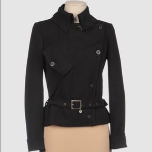 Italian cool wool rebel jacket + belt