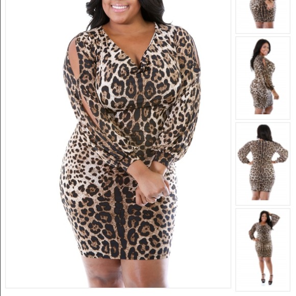 Cheetah dress "NEVER WORN "