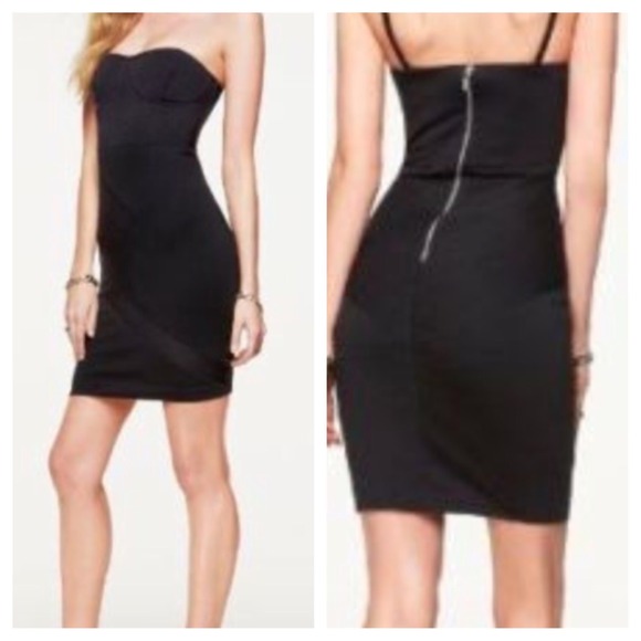 Express strapless LBD