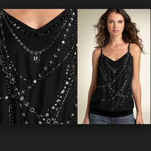 Looking for TBD Flounce Necklace Trim Top