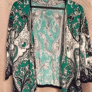 Paisley cardigan