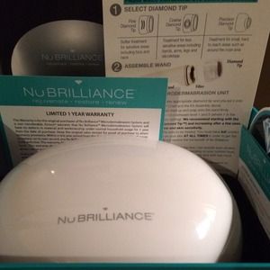 Nubrilliance In-home microdermabrasion kit, NIB