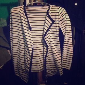 Striped cardigan