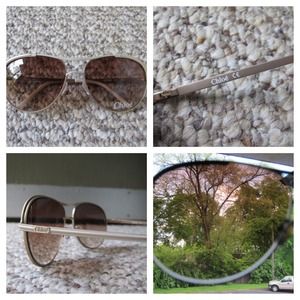 🌜ONE HOUR ONLY SALE🌛Chloe champagne sunglasses