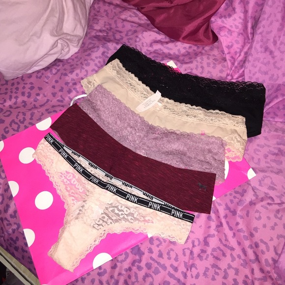 SOLD! 5 pairs of vs panties