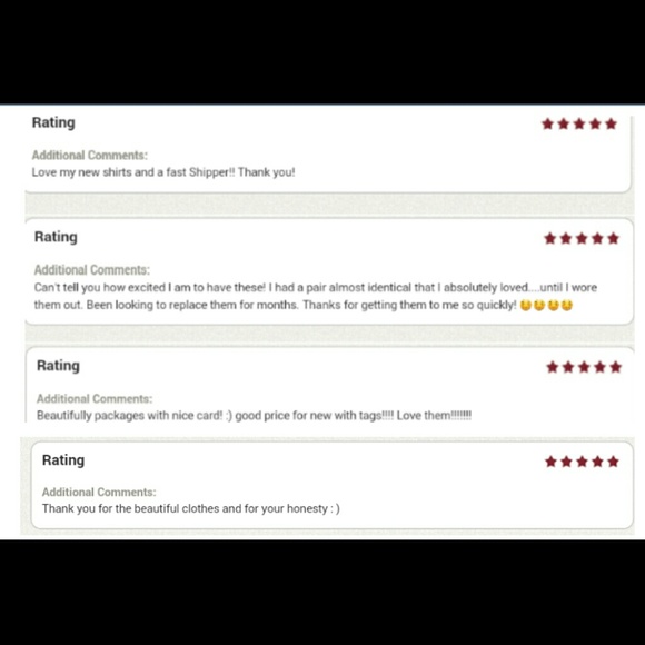 Top Rated Seller and Fast Shipper