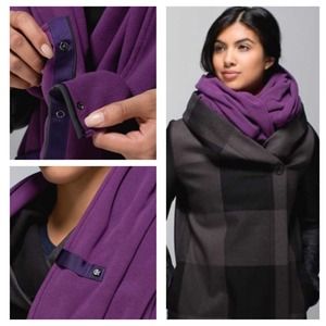Vinyasa Scarf  * Fleece - purple - Lululemon