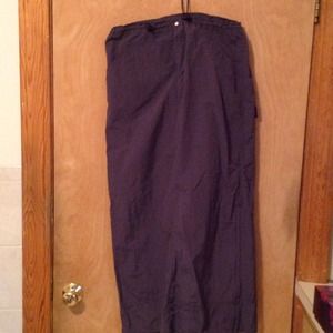 Dark Grey 100% Nylon Skirt by Billy Blues. Size L.