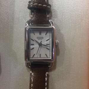 Coach Leather Watch