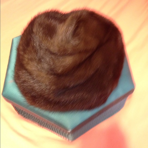 Dark Brown Mink Hat
