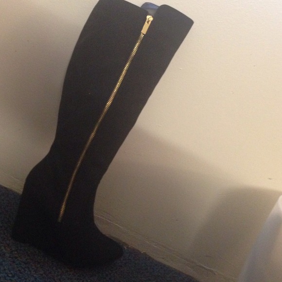 Brand new never worn knee high Wedged boot!
