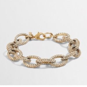 J.Crew crystal pave bracelet