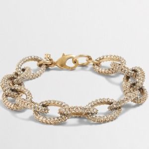 J crew gold pace bracelet
