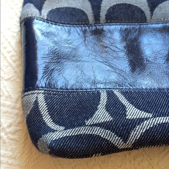 Coach denim cross body - Picture 2 of 4