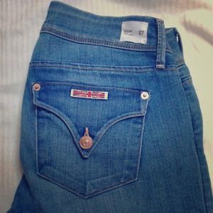 Hudson straight leg denim