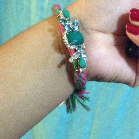 ๐Jeweled Friendship Bracelet J.Crew Style - Picture 2 of 4