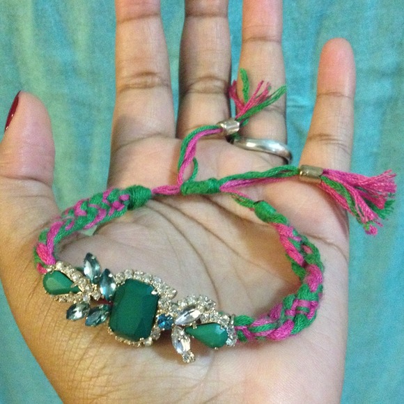 ๐Jeweled Friendship Bracelet J.Crew Style - Picture 4 of 4