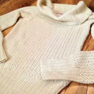 Calypso St. Barth Baby Alpaca Creme Sweater