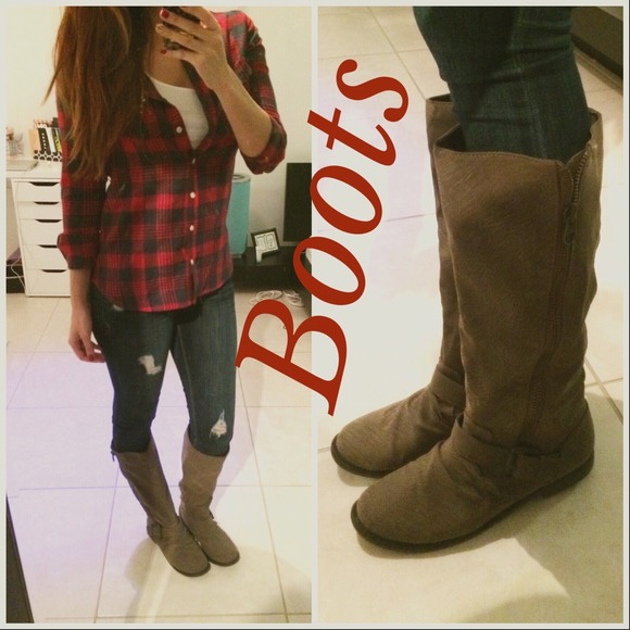 Target Shoes - ️SoLD ❌ Last Discount ❗️Buckled Tall Boots
