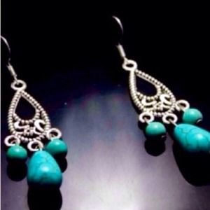 Turquoise Earrings H.P. 1/9/15. NWOT
