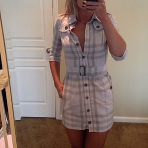 Burberry Belted Shirtdress