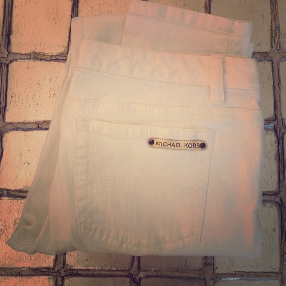 Michael Kors White Skinny Jeans