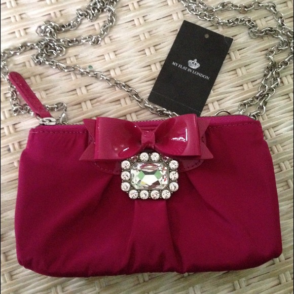 My Flat in London hot pink bag by Brighton