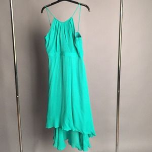 Silk georgette High-low Dress