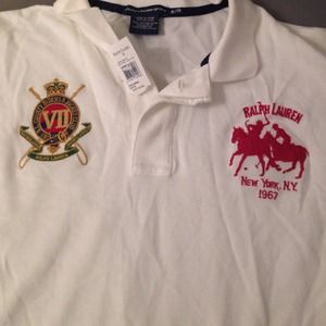 NWT 💖 Ralph Lauren Sport Big Pony Polo